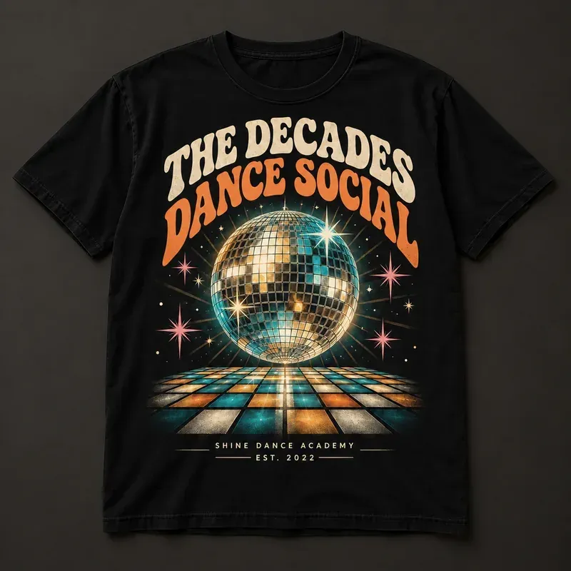 The Decades Dance Social Disco Ball 
