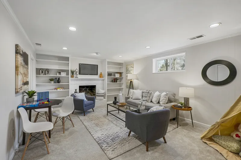 Bright living room