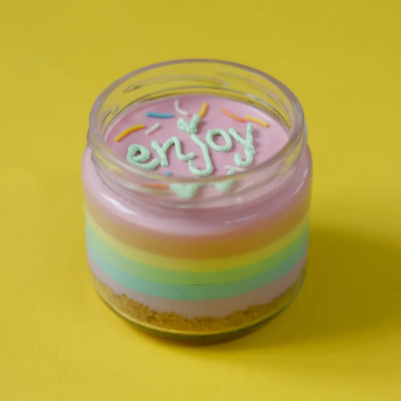 Rainbow Cheesecake