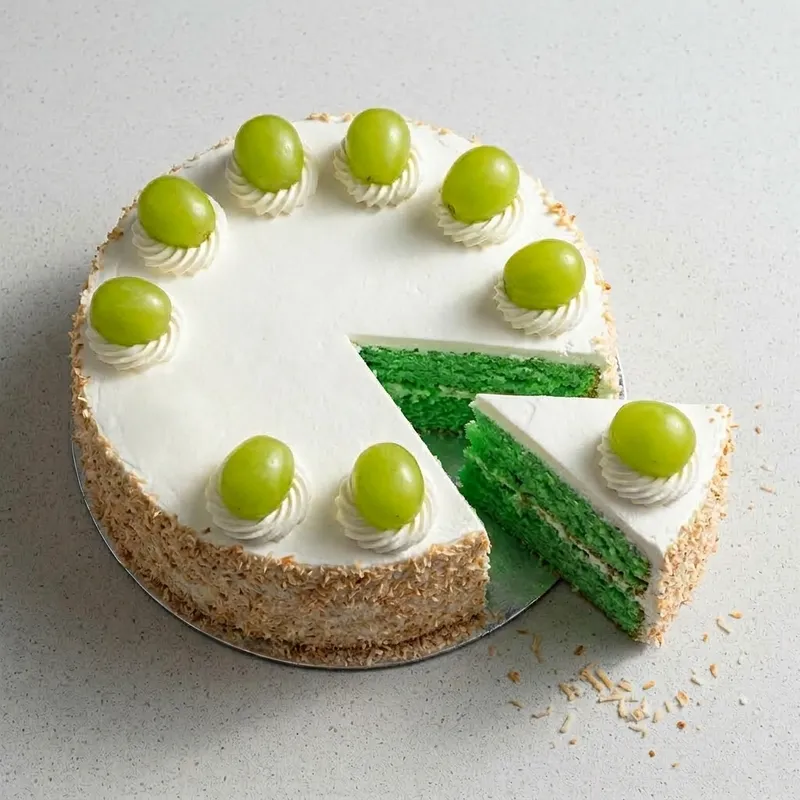 Pandan Chiffon Cake