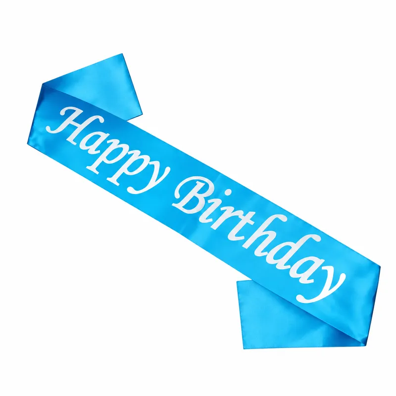 Birthday Sash
