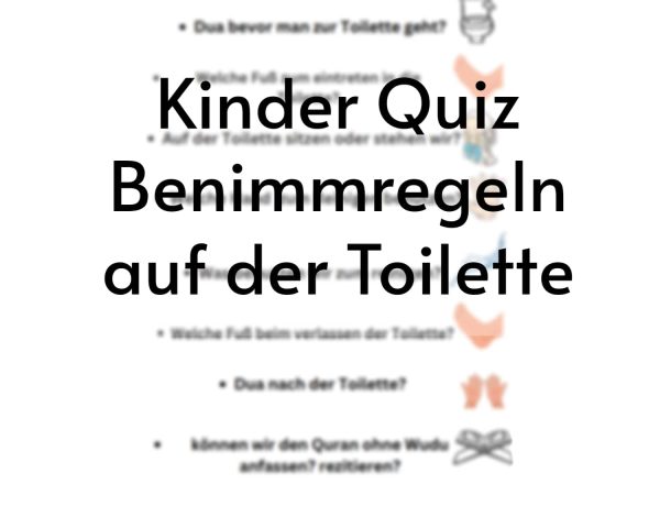 Benimmregeln für Kinder Quiz
