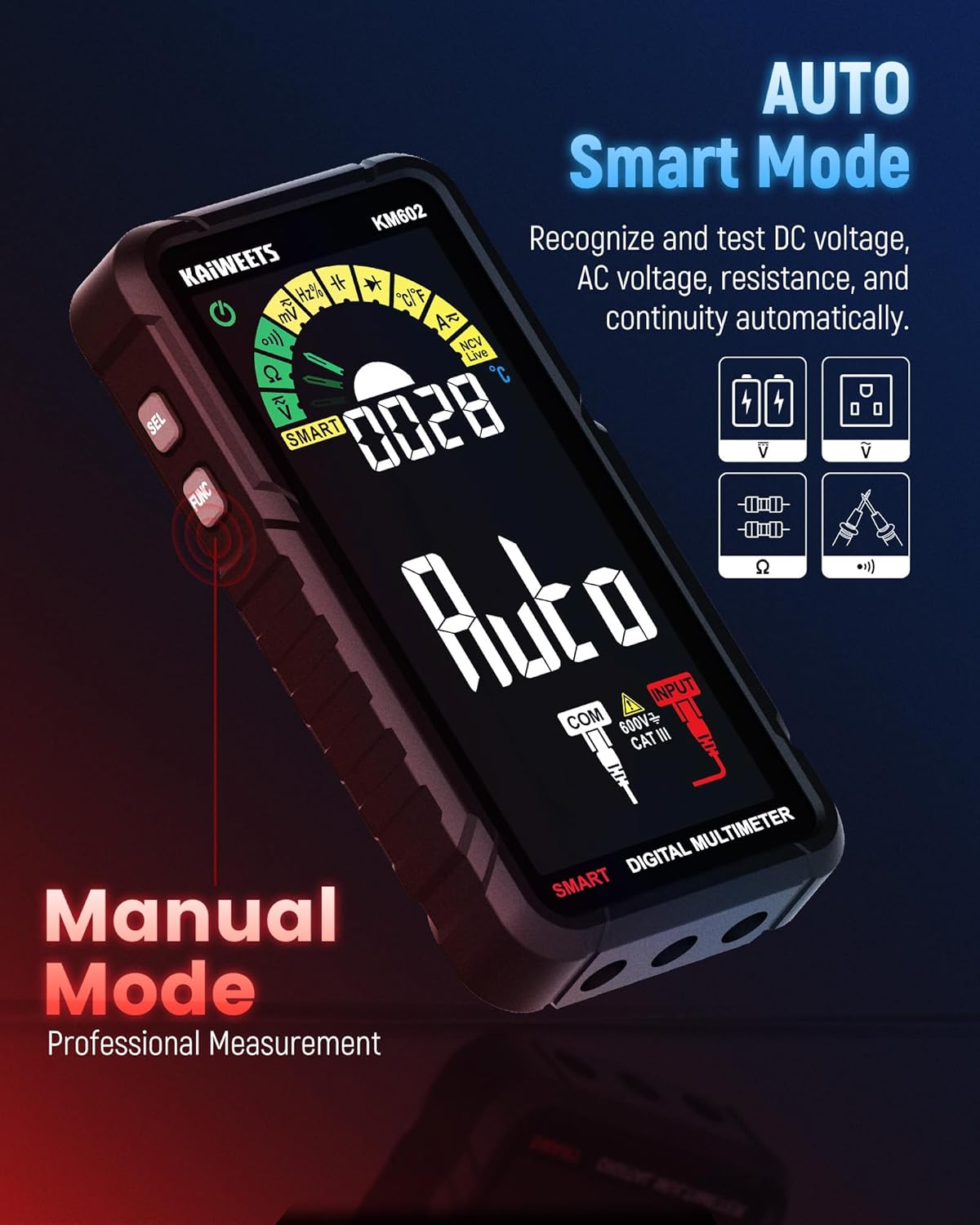 MULTIMETRO AUTOMOTRIZ