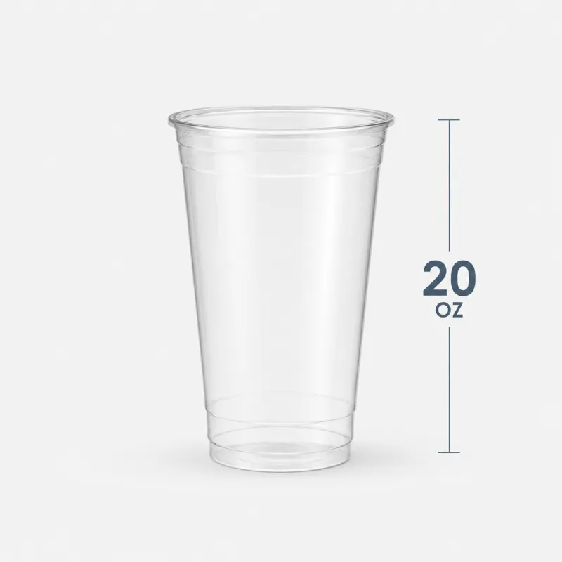 Vaso Transparente Desechables
