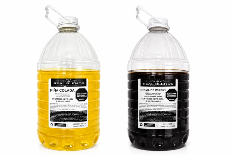 Mezclas para adicionar licor  base de crema 6L
