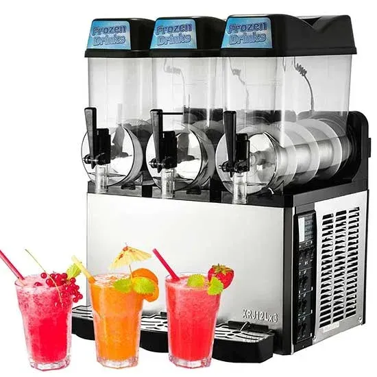 Máquina Granizadora de 3 Tanques x 12 litros