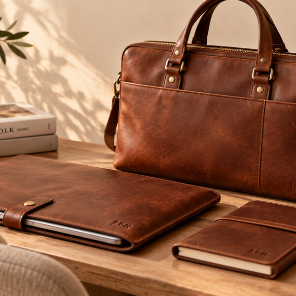 Work & Office: Laptop bags and sleeves, messenger bags, A5 organisers.	From R600