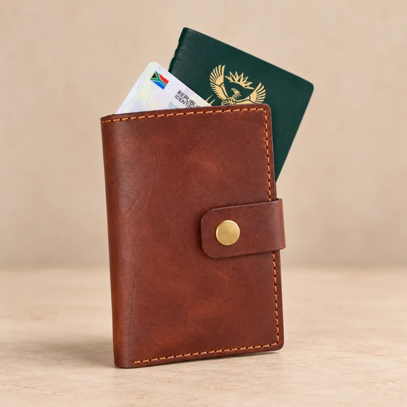 The Leather Passport Holder