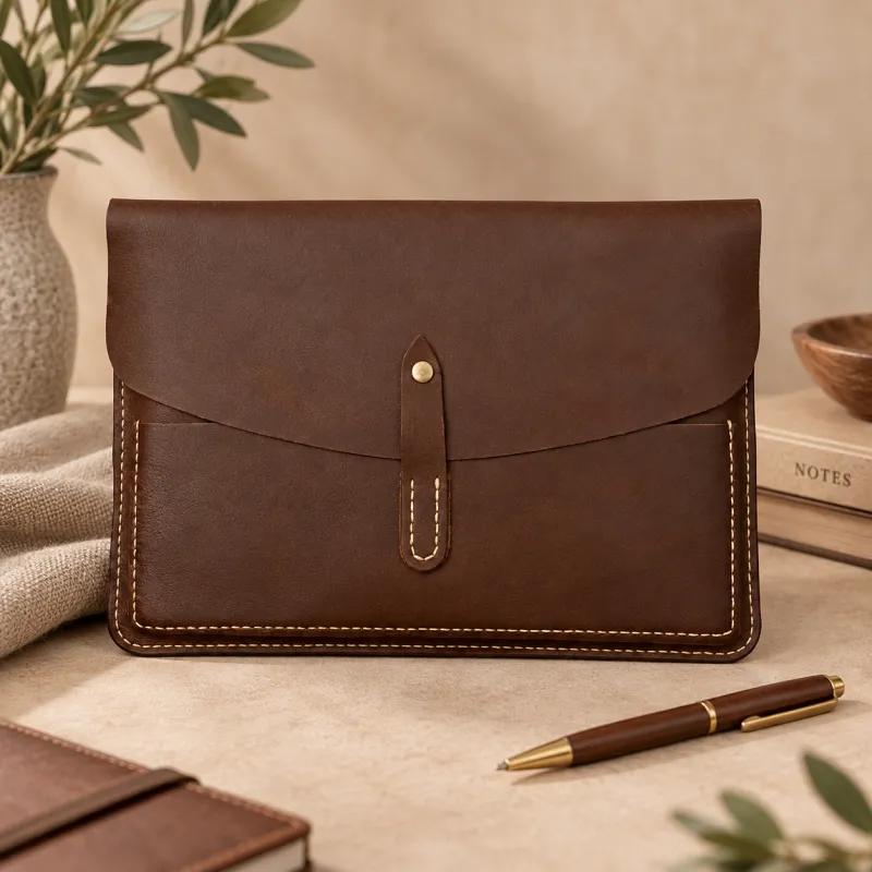 The Leather Laptop Sleeve
