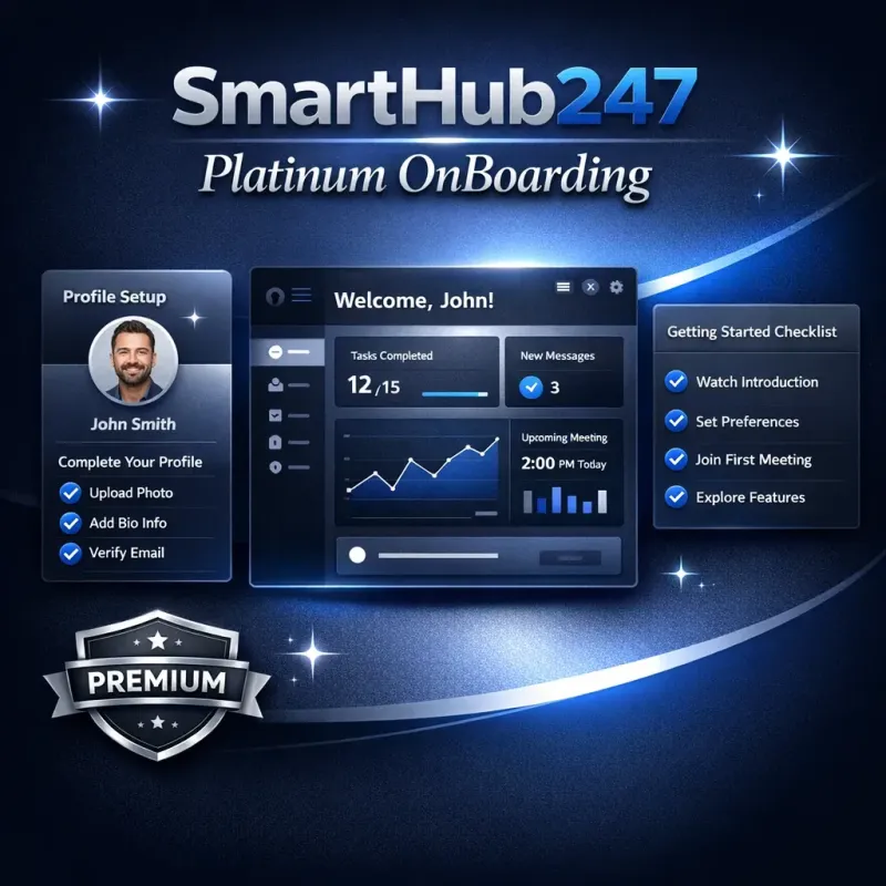 SmartHub247 Platinum OnBoarding