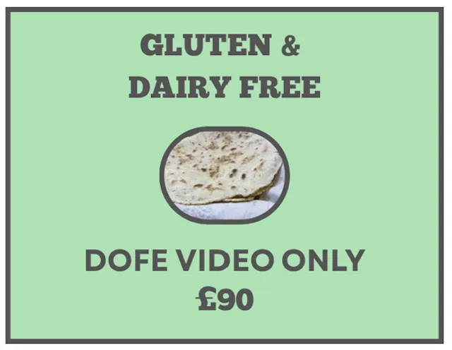 DofE Videos Only - Gluten and Dairy Free Online Cooking Course