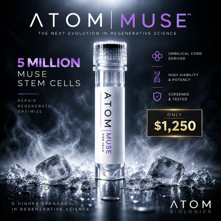 ATOM SSEC™ (MUSE) 5M + 75B Exosomes