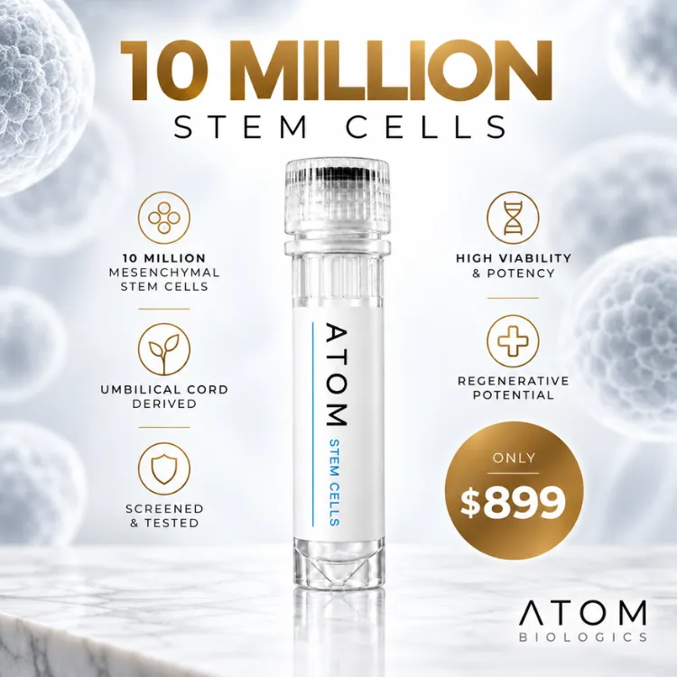 ATOM Stem Cells 10M + 75B Exosomes