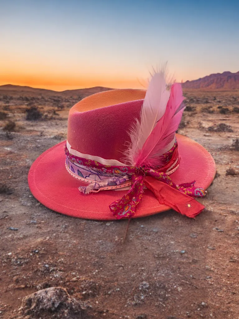 Painted Felt Hats