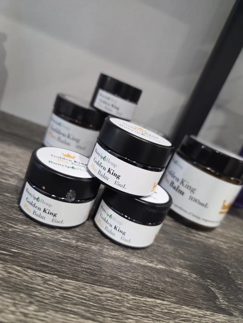 Golden King Plus Balm 100ml | Bunyip Hemp