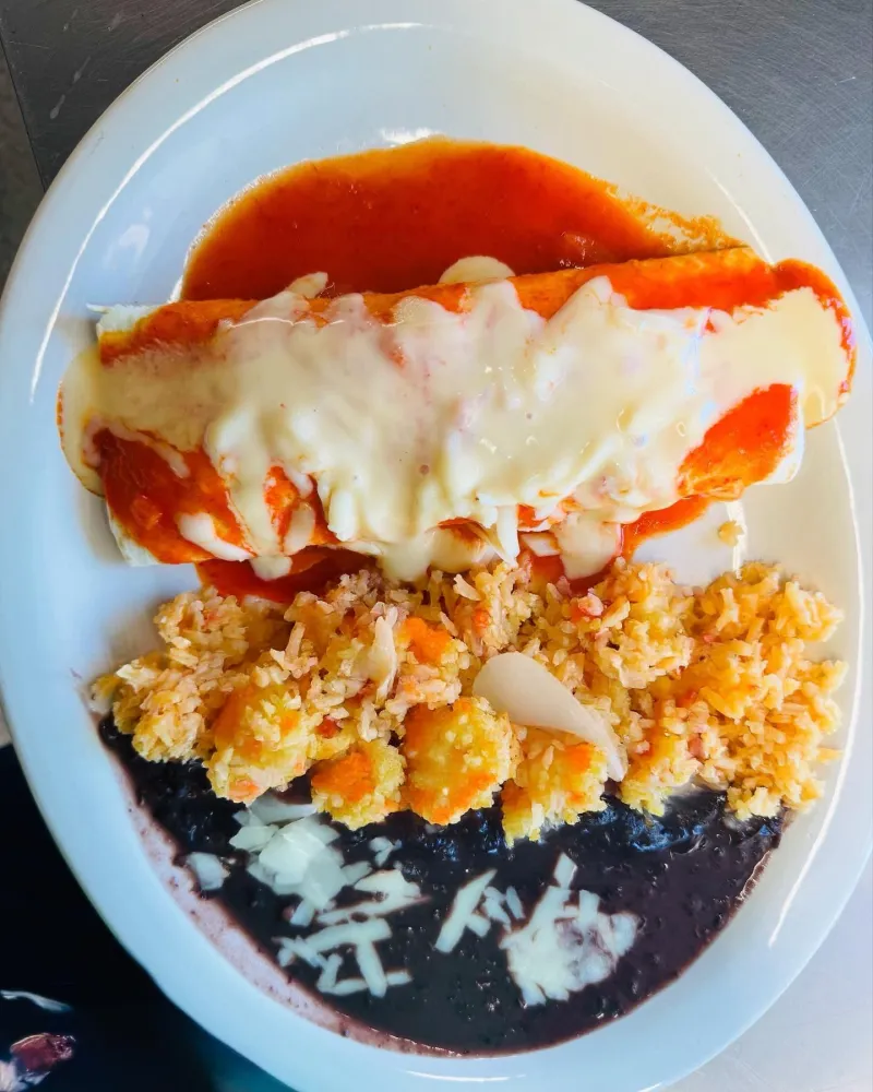 Red Sauce Burrito
