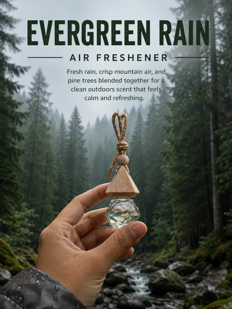 Evergreen Rain Air Freshener