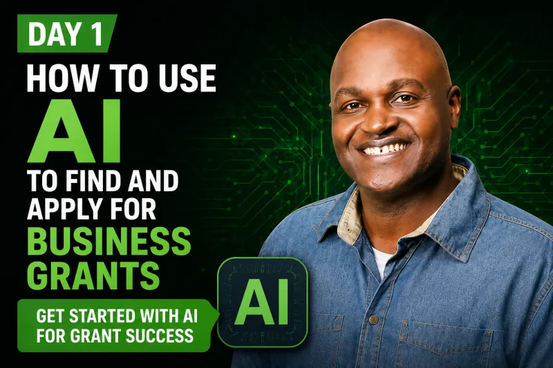 How to Use AI To Find And Apply For Business Grant Video Series