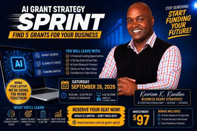 AI Grant Strategy Sprint