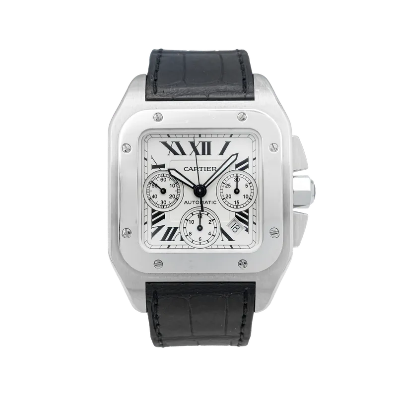 Cartier Santos 100 XL Chronograph (W20090X8)
