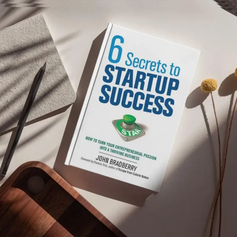 6 Secrets to Startup Success – Entrepreneur Book | Turn Passion into Profitable Business | (E-book PDF Digital Download)