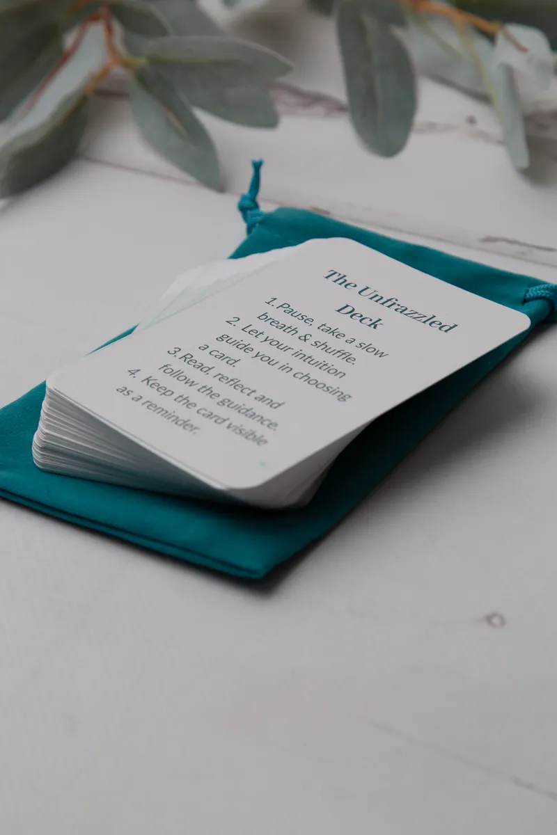 Unfrazzled Reflection Cards