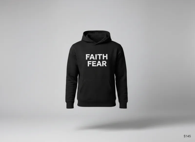 FAITH / FEAR Hoodie - Midnight Hour (Classic)