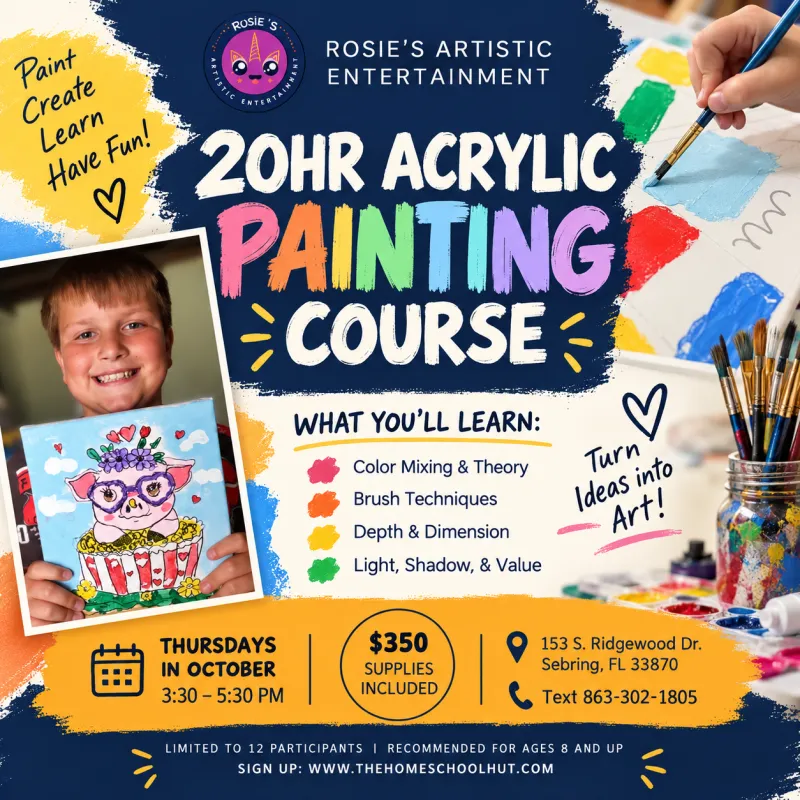 Acrylic Painting Course (October)