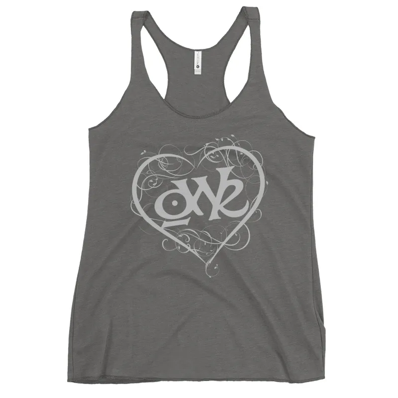 Women's Racerback Tank - OWR Heart Logo