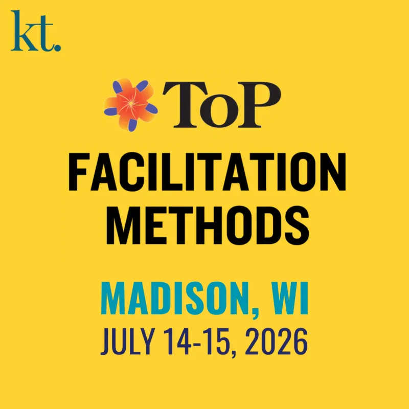 TOP® Facilitation Methods - Madison, WI on July 14-15, 2026