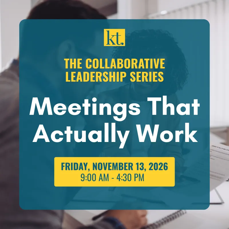 Meetings That Actually Work
