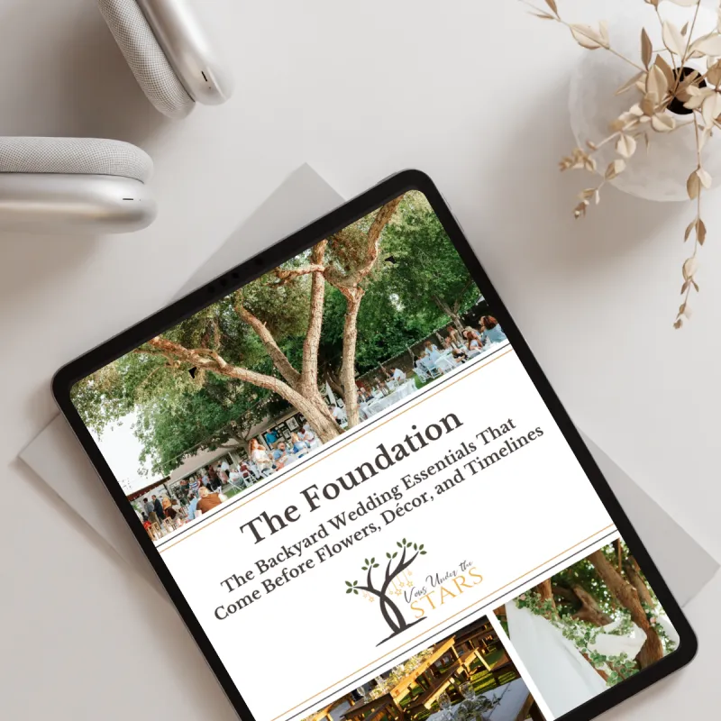 The Foundation ~ The Backyard Essentials That Come Before Flowers, Décor, and Timelines
