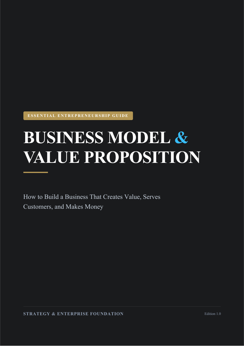 Sample Ebook - Business Model Value Proposition