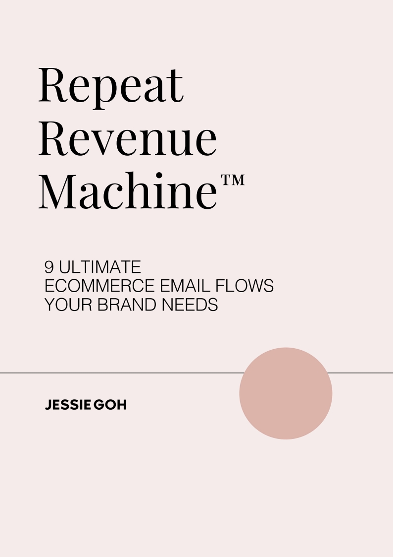Repeat Revenue Machine by Jessie Goh