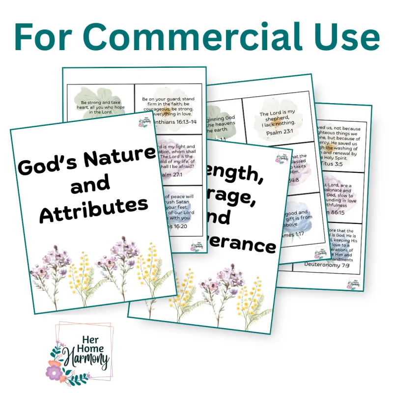 132 Scripture Cards PLR