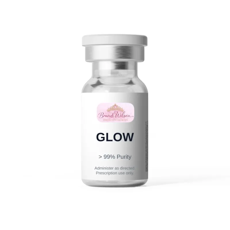 GLOW (BPC-157 / GHK-CU / TB-500)10mg/50mg/10mg/mL (3mL) - Lyophilized