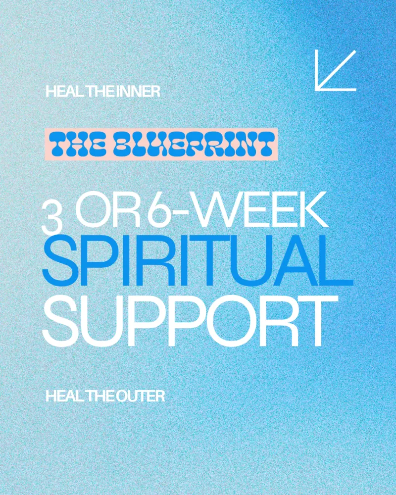 Spiritual Mentorship: 3 or 6 Week Option