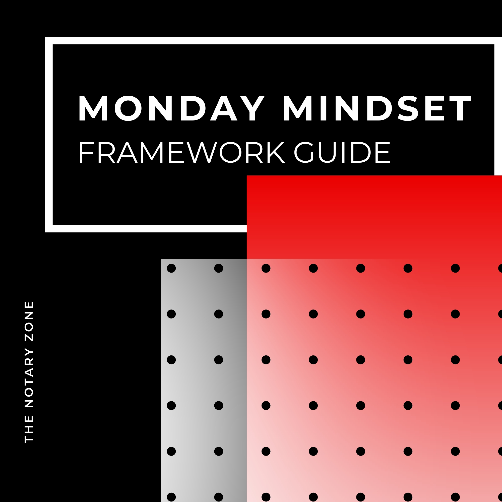 Monday Mindset Framework Guide