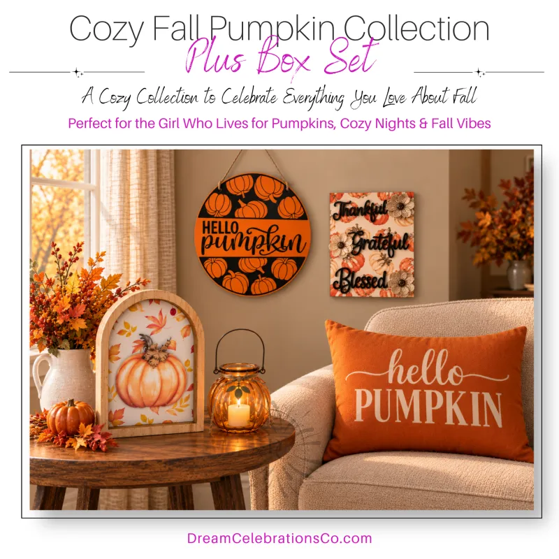Cozy Fall Pumpkin Plus Box Set