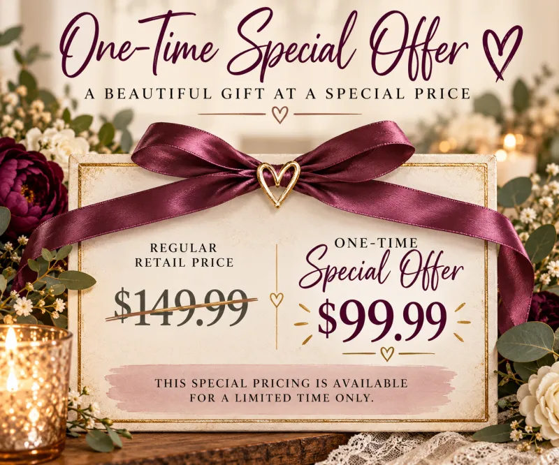 Cherish, Celebrate & Grow Wedding Custom Gift Set