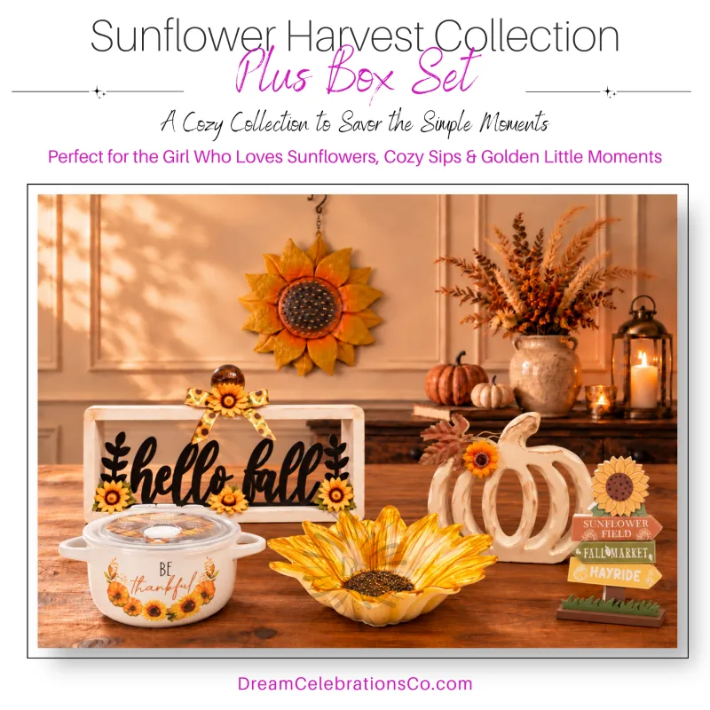 Sunflower Harvest Plus Set