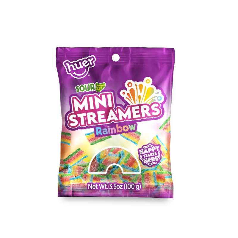 Sour Mini Streamers Rainbow