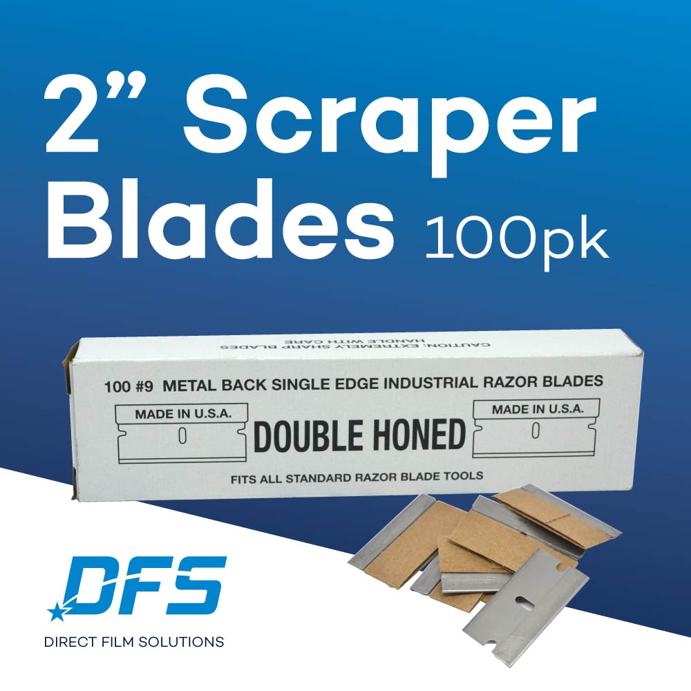2” Auto Scraper Blades Double Honed