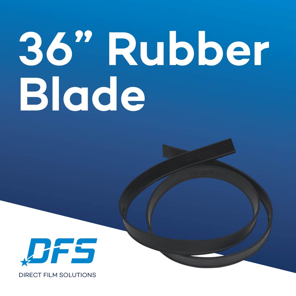36” Rubber Blade Replacement Black