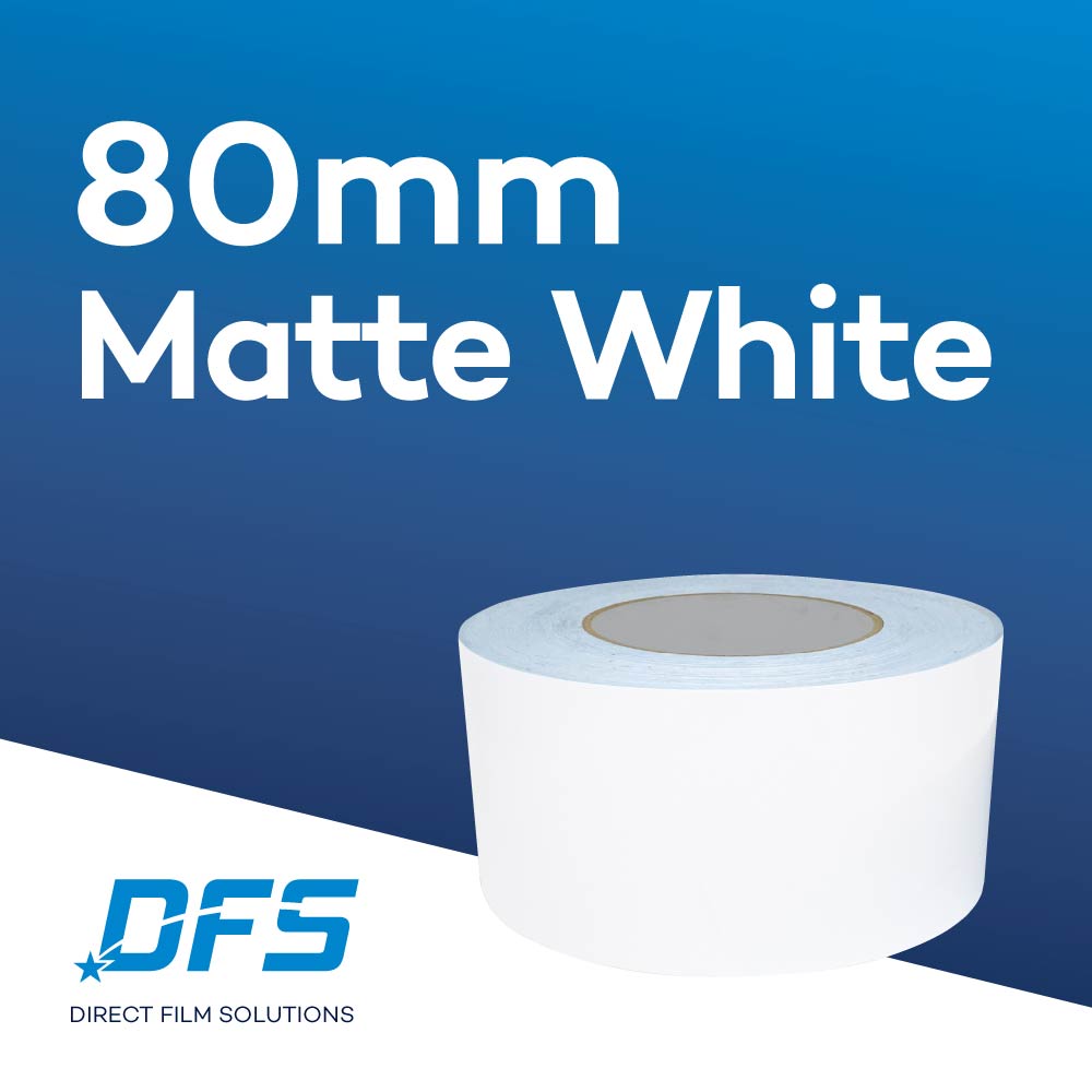 Decal Roll Matte White