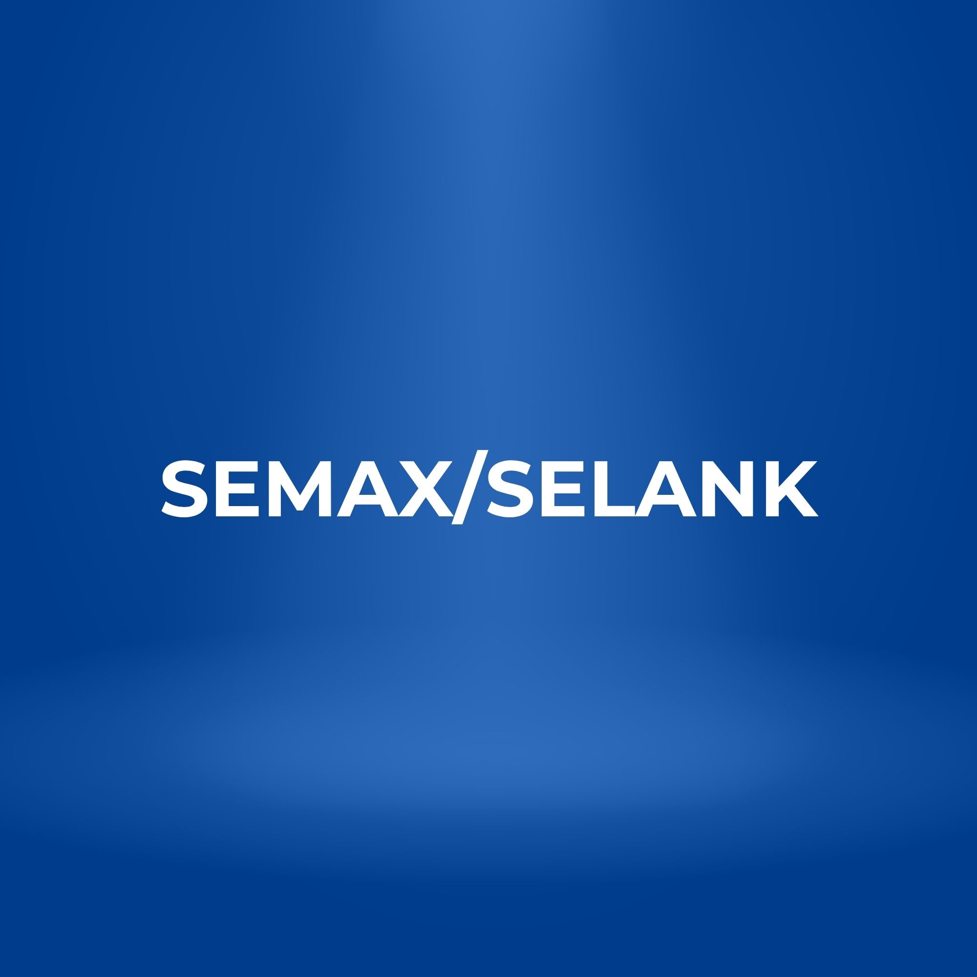 Semax/Selank