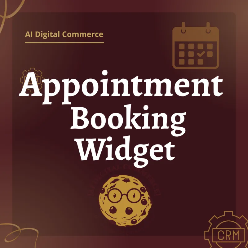 Calendar + Appointment Booking Widget