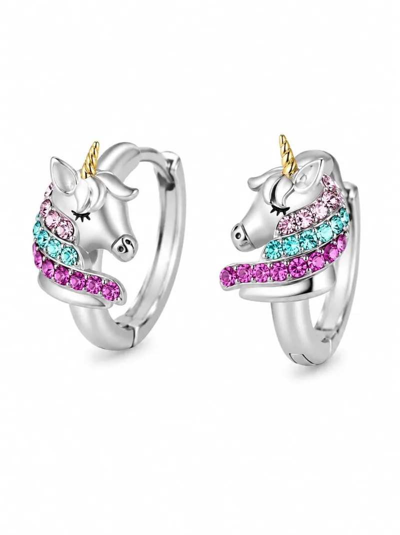 Aretes Índigo (Argollas Pequeñas)