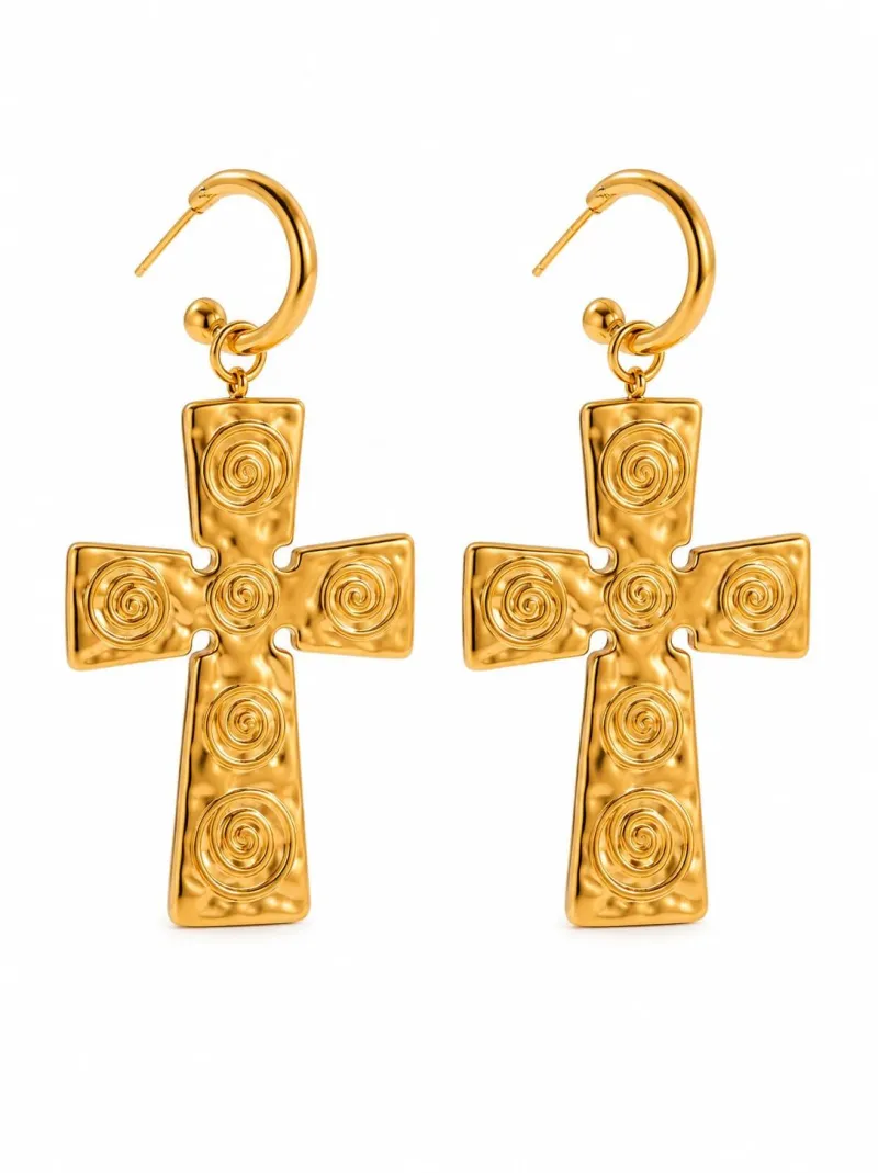 Aretes Cruz