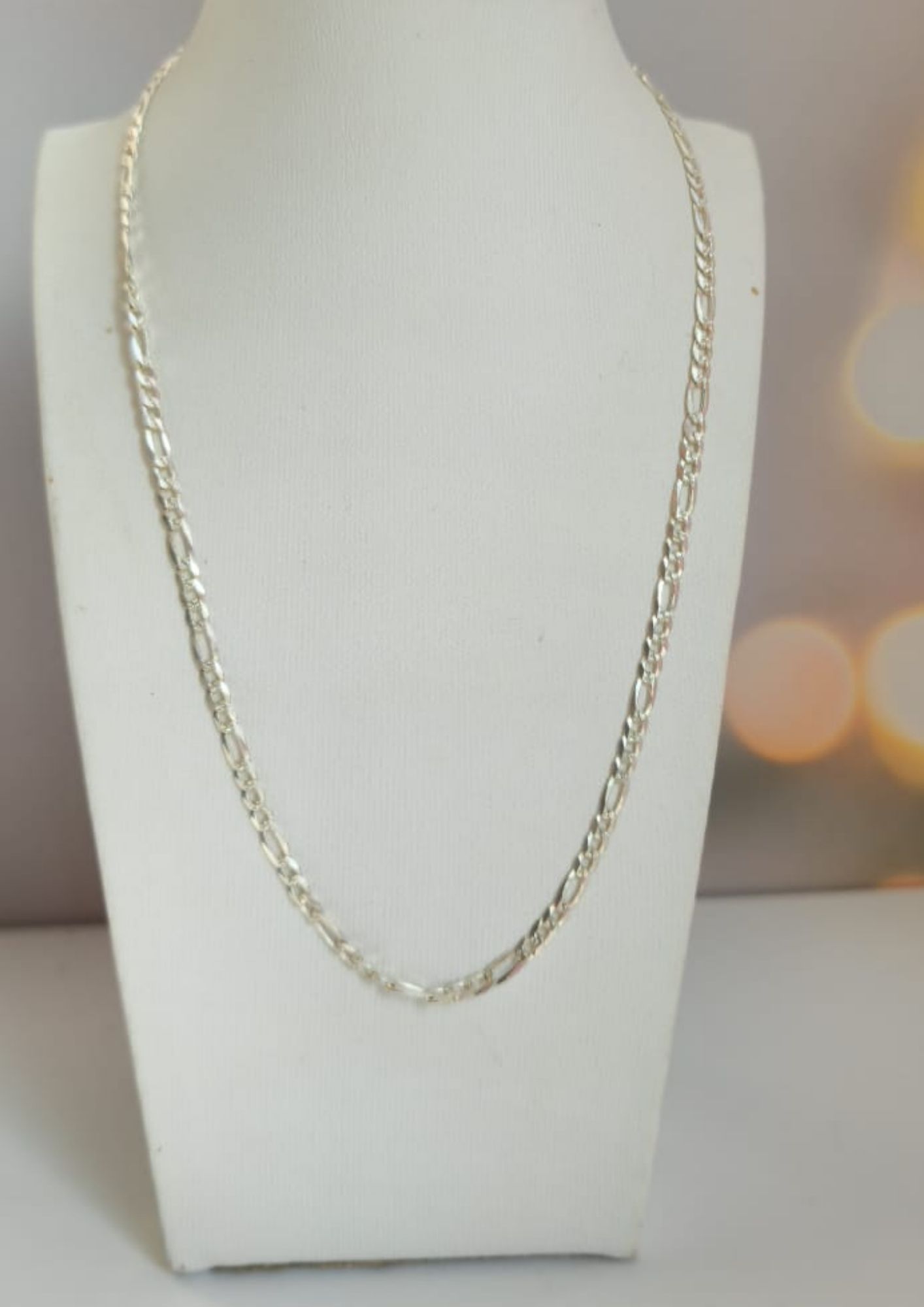 CADENA DE NIÑO -Plata Italiana -Mayorista